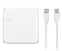 Replacement Charger for MacBook Pro, 61W USB-C to USB-C Ac Adapter Power Charger for MacBook Pro 12 inch 13 inch (61W USB-C)