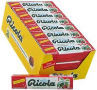 Natural Herbal Cough Drops - Cherry Honey, 24 Units / 10 Pieces