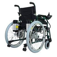 ZXOIHH Middle-Aged and Multi-Functional Electric Wheelchair, Suitable for Disabled/Elderly Four-Wheeled Scooter, Aluminum Frame Foldable