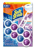Soft Scrub 4-in-1 Rim Hanger Toilet Bowl Cleaner, Lavender, 2 Count