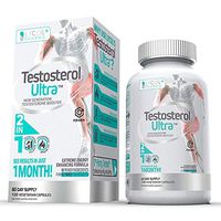 Lycol Pharma Testosterol Ultra 1500MG New Generation Mood Booster with Horny Goat Weed and Korean Panax Ginseng Reduces Anxiety Fatigue Promotes Healthy Testicular Functions for MEN With Maca Root Ext