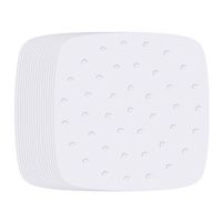 Air Fryer Liners - 7.5 Inches, 100pcs Premium Perforated Parchment Paper Compatible with Philips, Cozyna, Secura, NuWave Brio, Chefman, GoWISE USA, BLACK+DECKER, COSORI and More Air fryers