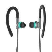 Ear-Hook in-Ear Sports Earphones Wired Stereo Sound Noise Cancelling Earbud for Cellphone