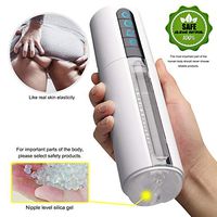 Male Ma&stürbator Automatic Intelligent Heating Male Hands Free Ma&stürbator USB Rechargeable Suction Cup Real Vág?nálné Adult Sexo-Toy for Men,as Picture high Performance