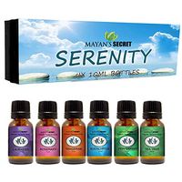 Premium Grade Essential Oils-Serenity- Gift Set 6/10ml Pure Essential Oils for Diffuser, Humidifier, Massage, Aromatherapy, Skin & Hair Care
