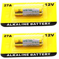 2X Exell EB-27A Alkaline 12V Battery Replaces 27A, A27, B-1, CA22, EL-812, EL812, G27A, GP27A, L828, MN27, R27A Fast USA Ship