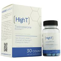 High T 30ct - Testosterone Booster Supplement - Enchances Drive, Energy, and Motivation. Improves Strength, Endurance, and Recovery. Reduces Fatigue and Boosts Concentration (30 Count)