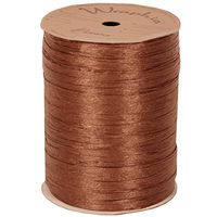 JAM PAPER Raffia Ribbon - Copper - 100 Yards per Spool - Sold Individually