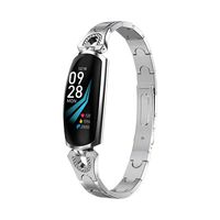 Smart Watch for Android/iOS,Jchen IP67 Waterproof Women Smart Watch Bracelet Heart Rate Monitor Blood Pressure Fitness Sport Smart Watch Best Gift for Father's/Mother's Day (Silver)