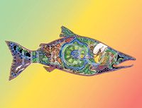 Hi-Look Microfiber Cleaning Cloth - Salmon