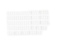 18pcs kit - (x4)24pin, (x6)8pin, (x4)6pin, (x4)4pin Premium Stealth Cable Comb set for up to 4mm Sleeved Cables - MAINFrame Customs (White)