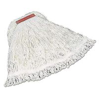 RCPD413 - Rubbermaid Super Stitch Rayon Mop Heads, Cotton/Synthetic, White, Large