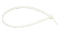 Offex OF-30CV-00191 Nylon Cable Tie, 100 Pieces, 11 5/8-Inch, White