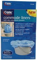 Carex Health Brands Commode Liners, 7 Count (Pack of 3)