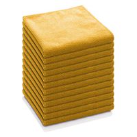 E-Cloth General Purpose Microfiber Cleaning Cloth, Tangerine Orange, 12 Count