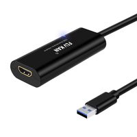 USB 2.0/3.0 to HDMI Adapter - External Video Graphics Card for Multiple Monitors 2048 X 1152/1920 X 1080 (Compatible for Windows 10/8.1/8/7)