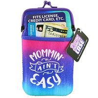 Neoprene Smoker's Cigarette Case Pouch with Front Pocket - Mommin'