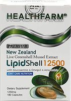 Joint-Health Supplement LipideShell 12500 Extract Capsule New_Zealand Green-Lipped Mussel (180c / 1 Pack)