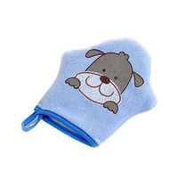 Per Baby Bath Glove Foam Sponge Shower Brush Animal Modeling Rub Towel Ball for Baby Children Scrub&Wash(blue)