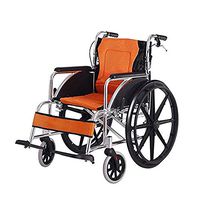 Atten Lightweight Wheelchair,Folding Detachable Wheelchair,Portable Self-propelled Transport Travel Chair for Elderly Disabled Adults