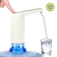 Water Bottle Pump,Toproad USB Charging Universal Electric Water Dispenser,Upgrade Touch Button Automatic Drinking Water Jug Pump for 2-5 Gallon Bottle