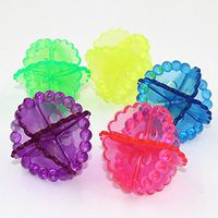 JPONLINE 4Pcs Washing Machine Ball Wash Laundry Dryer Fabric Soften Helper Cleaner