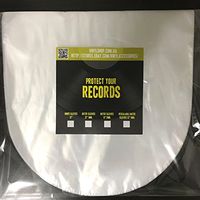 Vinyl Records Anti-Static Inner Sleeves Rounded 12" inch LP (50 Pieces)