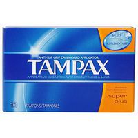 Tampax Super Plus W/App 10 Ct, Pack of 9