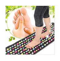 HZYWL Reflexology Walk Stone Foot Massager Pad Pain Relieve Walk Massager Blood Circulation Shiatsu Mat Acupressure Massageador 1.7M X0.35M