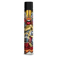 IT'S A SKIN Decal Vinyl Wrap Compatible with STIIIZY (TM) Premium Vaporizers Sticker Sleeve Cover/Aliens Cartoon Collage Sticker