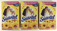 Suavitel Dryer Sheets, Morning Sun, 20 Count (3-Pack)