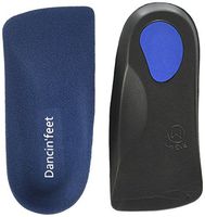 Dancin’feet Flat Feet Insoles Arch Support Shoe Insert Pronation Treatment 3/4 Length Insole– 1 Pair (W ( 11-12.5 ) | M ( 9.5-11 ))