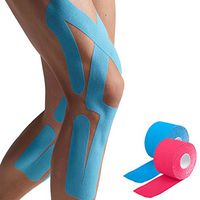LifeShop Sport Injury and Pain Relief Athletic Fitness Kinesiology Extension Physiotherapy Tape - Blue
