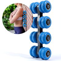 Thorex Back Massage Roller for Deep Tissue Muscle Release, Improves Posture, Upper and Lower Back Pain Relief, for Men & Women, Chiropractor Approved