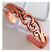 Copper Bracelet Detox Arthritis Healing Folklore Sciatica - Length 6.5 inch approx