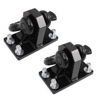 NIXFACE Upgrade Heavy Duty Front Tow Hooks Fit for Dodge Ram 2500/3500 (2010-2019) Black