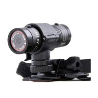 AllGreen Mini Sports Camera HD 1080P Action Waterproof Video Camera Mini Metal Helmet Camera Outdoor Sports Camcorder Head Cam Bullet DV Recorder Support 32GB SD Card(not included) for Climbing Skiing