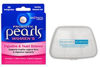 Biosource Nutrition Pocket Pill Pack in Bundle with Enzymatic Therapy Probiotic Pearls Women's 30 Softgels