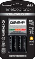 Panasonic K-KJ55KHC4BA Advanced 4 Hour Quick Battery Charger with 4AA eneloop pro High Capacity Rechargeable Batteries