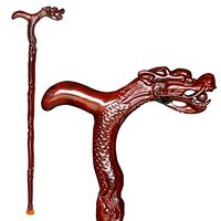 Walking Wooden Canes Crutches - Walking Crutch Cane for Men & Women - Walking Sticks Mobility Aids by M-GYG