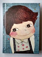 Morning Glory Hard Cover Notebook (Blue 4)