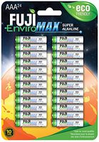 Fuji EnviroMAX Super Alkaline AAA Eco Friendly Batteries (Pack of 24)
