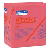 Wypall X80 Folded Red Wipers
