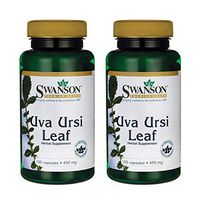 Swanson Uva Ursi Leaf 450 Milligrams 100 Capsules (2 Pack)