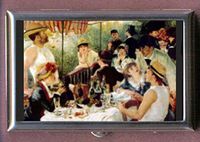 Renoir The Oarsmen Breakfast Impressionist Art Decorative Pill Box