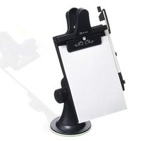 Zento Deals Car Note Pad/Memo Pad/Clip Board (Universal Suction, Flexible Neck Mount)