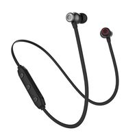VOANZO Headphones Bluetooth V5.0 Noise Cancelling Bass Earbuds with Mic in-Ear Headphones Sweatproof Earphones for Sports Headsets Portable Earplugs 6 Hours Play Times