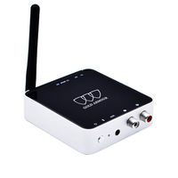 Wireless Transmitter and Receiver 5.0 Long Range 164ft aptX HD, aptX Low Latency Audio Adapter Transmitter for TV Home Stereo PC by Optical RCA AUX 3.5mm