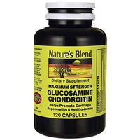 Glucosamine Chondroitin Maximum Strength 120 Capsules by Nature's Blend