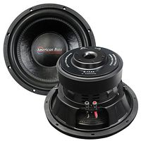 American Bass Elite 15 Inch Audio Woofers 1200 Rms 2400 Peak 3 Inch Vc - Black